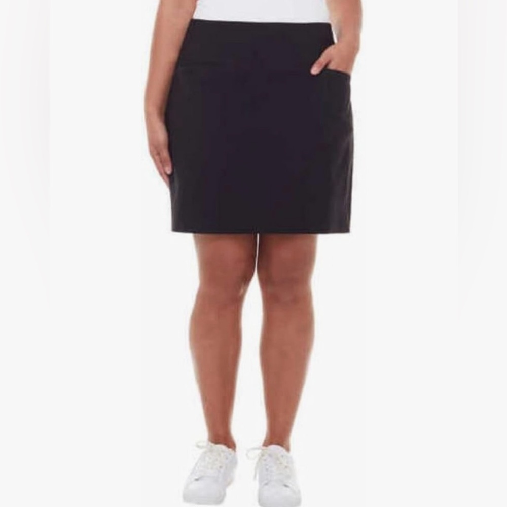 Comfortable Stretch Double Wraparound Skort